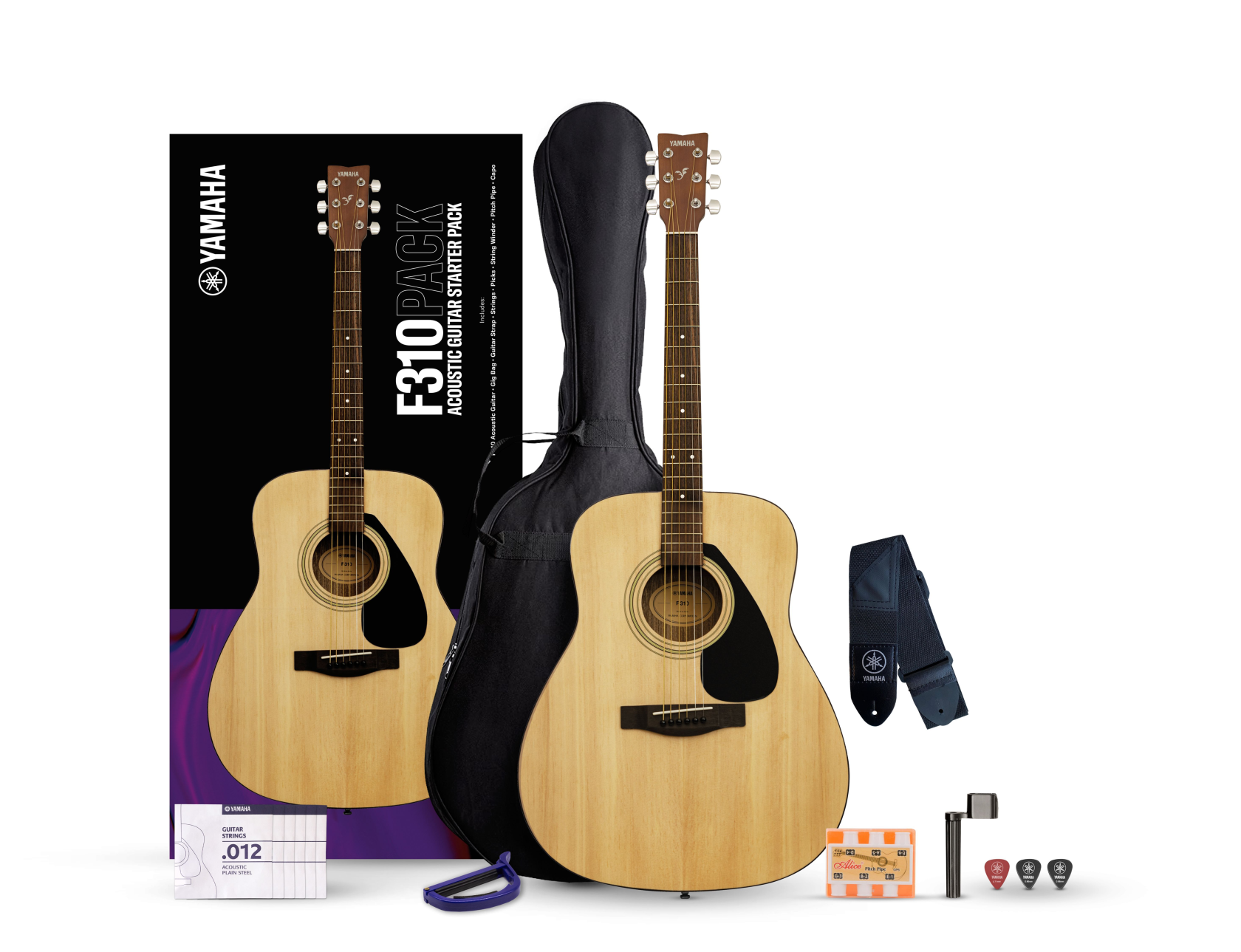 Klundertmusic Yamaha F310P Natural aanbieding