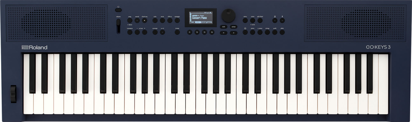 Klundertmusic Roland GO:KEYS 3 Midnight Blue aanbieding