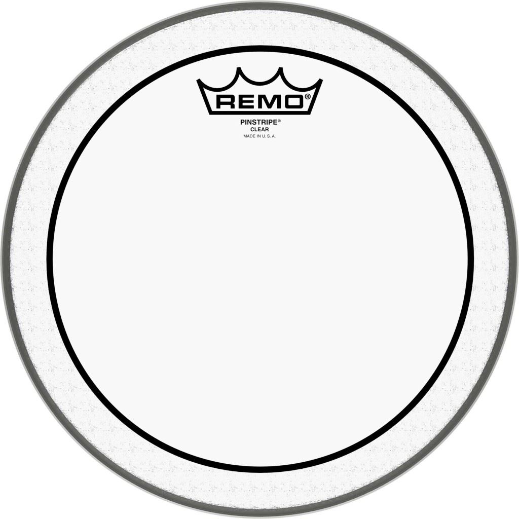 Remo 10" Pinstripe Clear, PS-0310-00