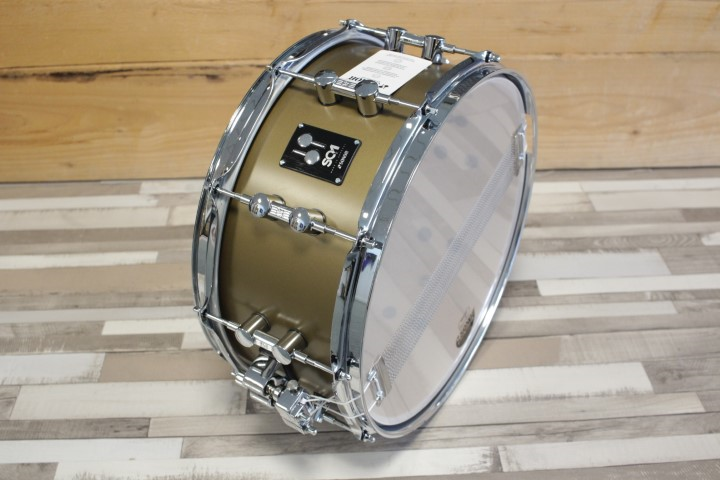 Sonor SQ1 14x6,5" Snaredrum, Satin Gold Metallic afbeelding