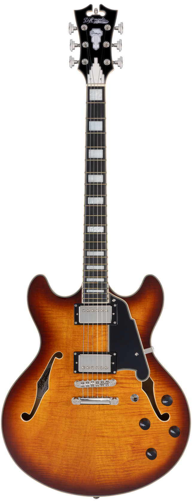D'angelico Premier DC Dark Iced Tea Burst