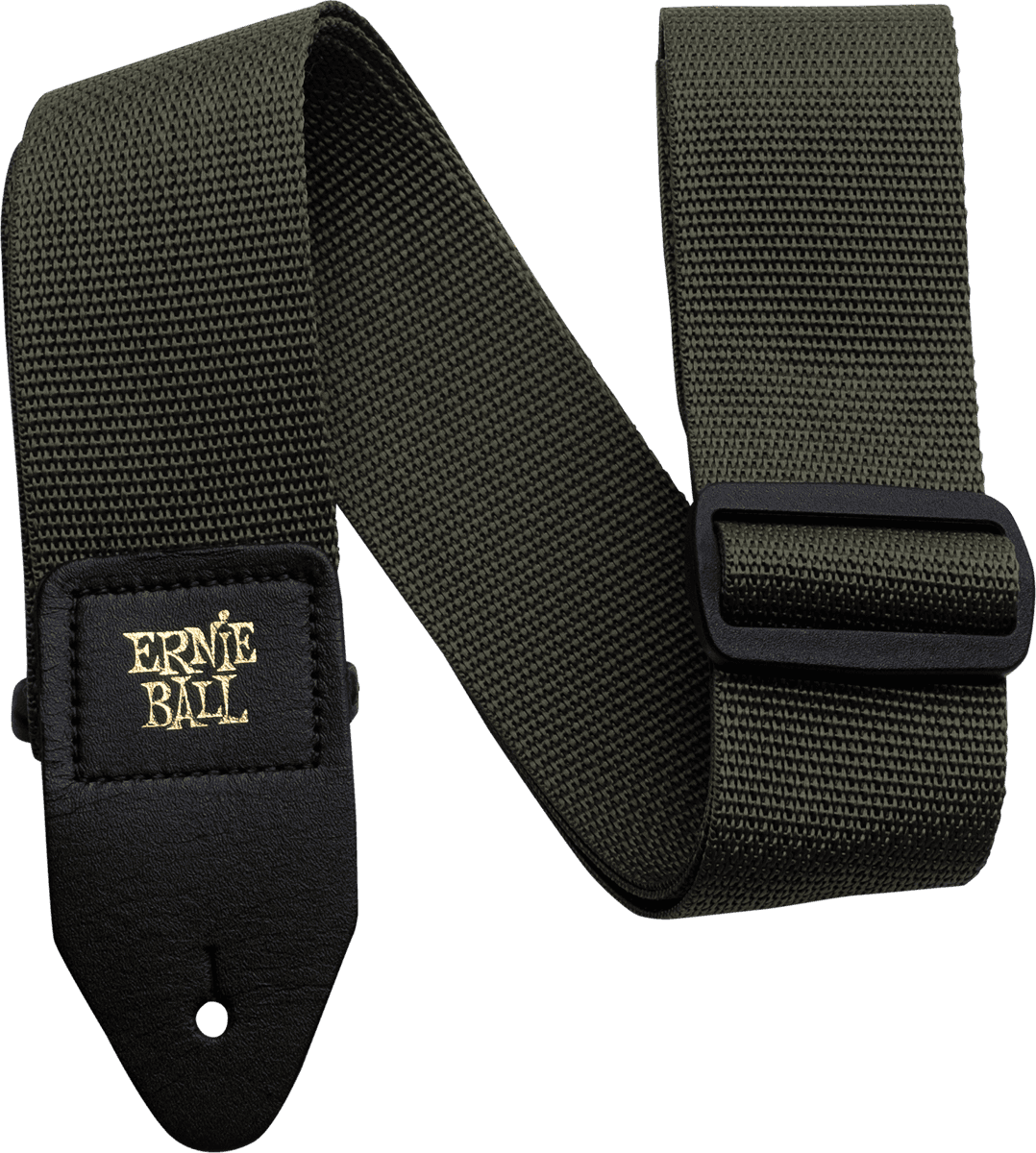 Ernie Ball Polypro Strap 4048 Olive Green