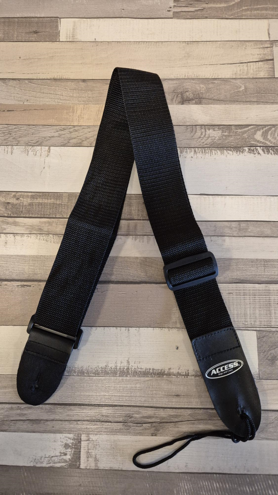 Access Nylon Guitar Strap, Black