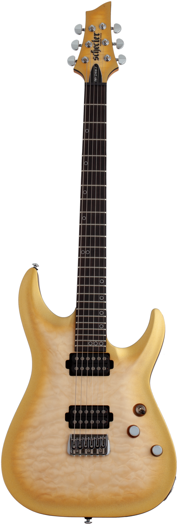 Schecter Omen Extreme II, Gold Rush