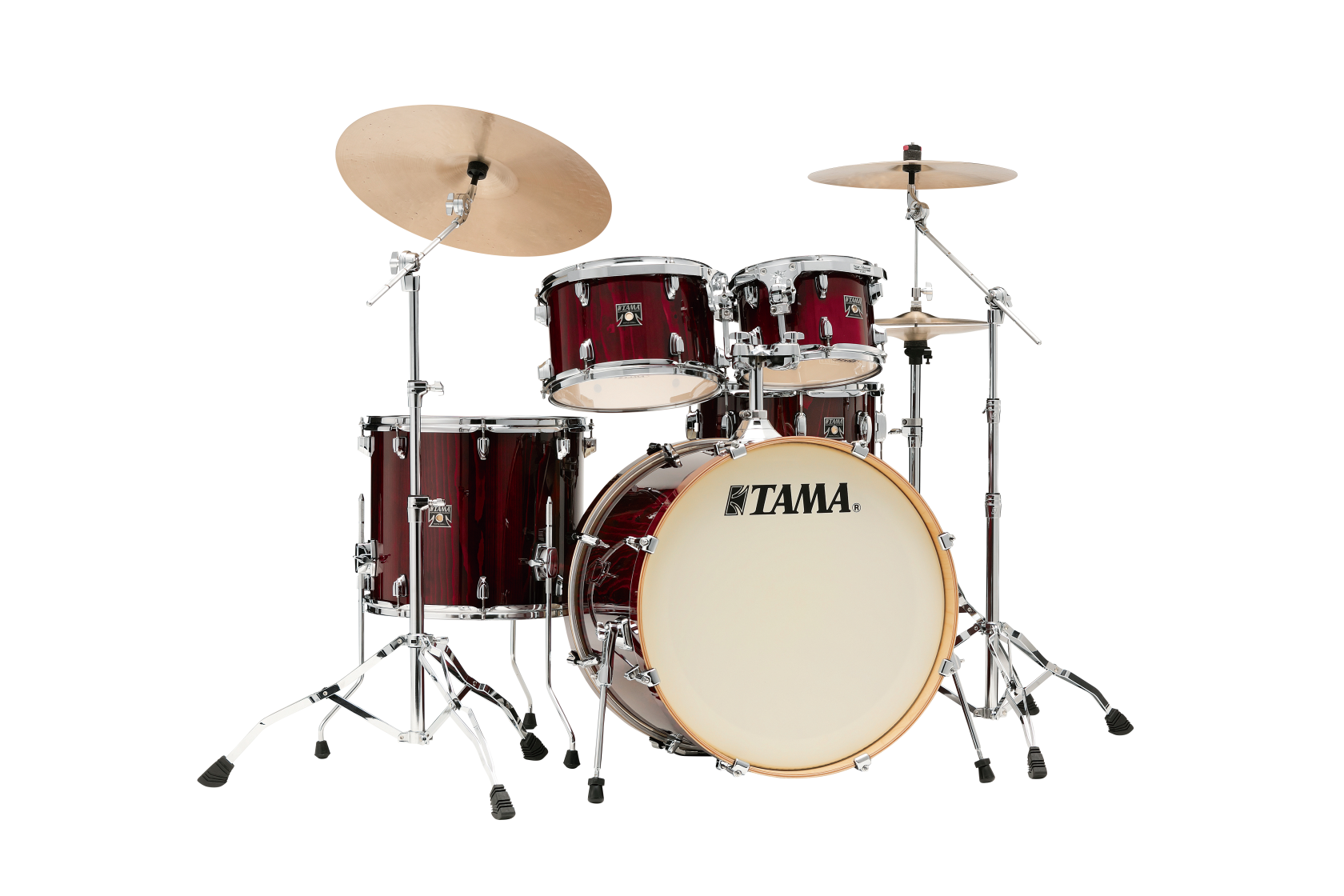 Tama Superstar Classic, Gloss Garnet Lacebark Pine, Incl. Hardware