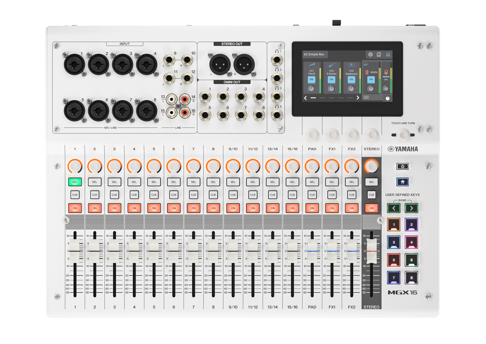 Yamaha MGX16 W