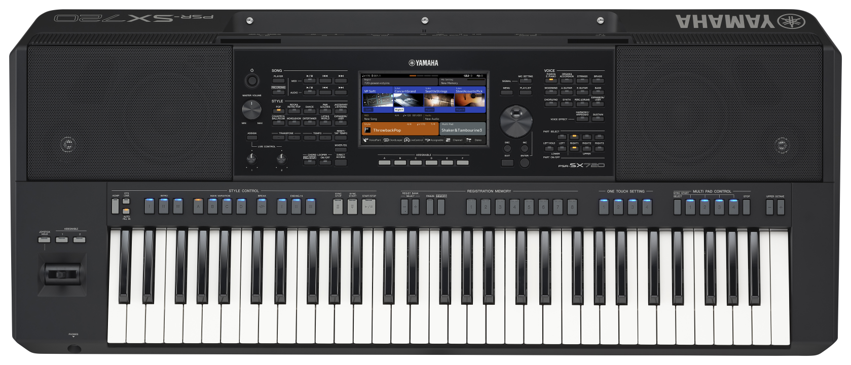 Klundertmusic Yamaha PSR-SX720 aanbieding