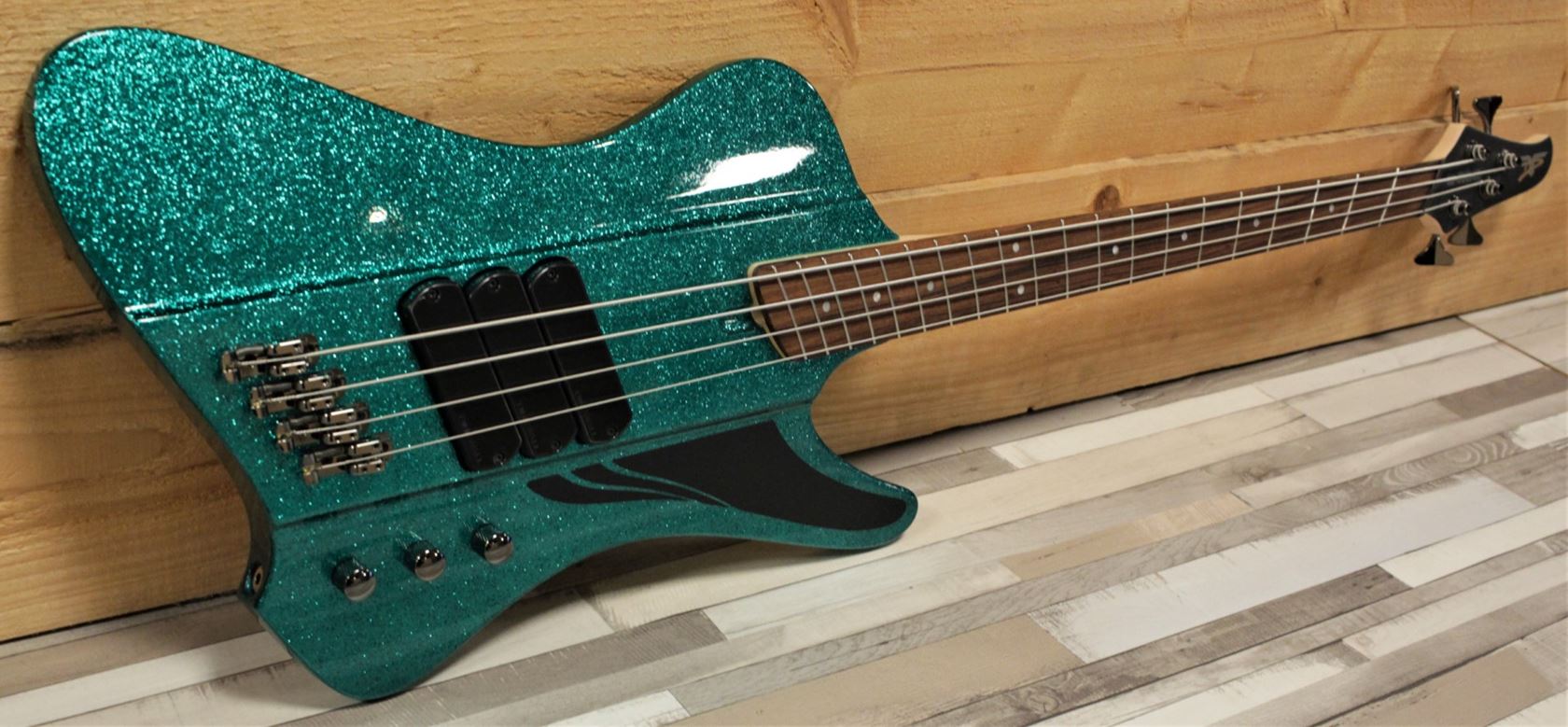 Dingwall D-Roc Standard 4 Aquamarine Metalflake Gloss