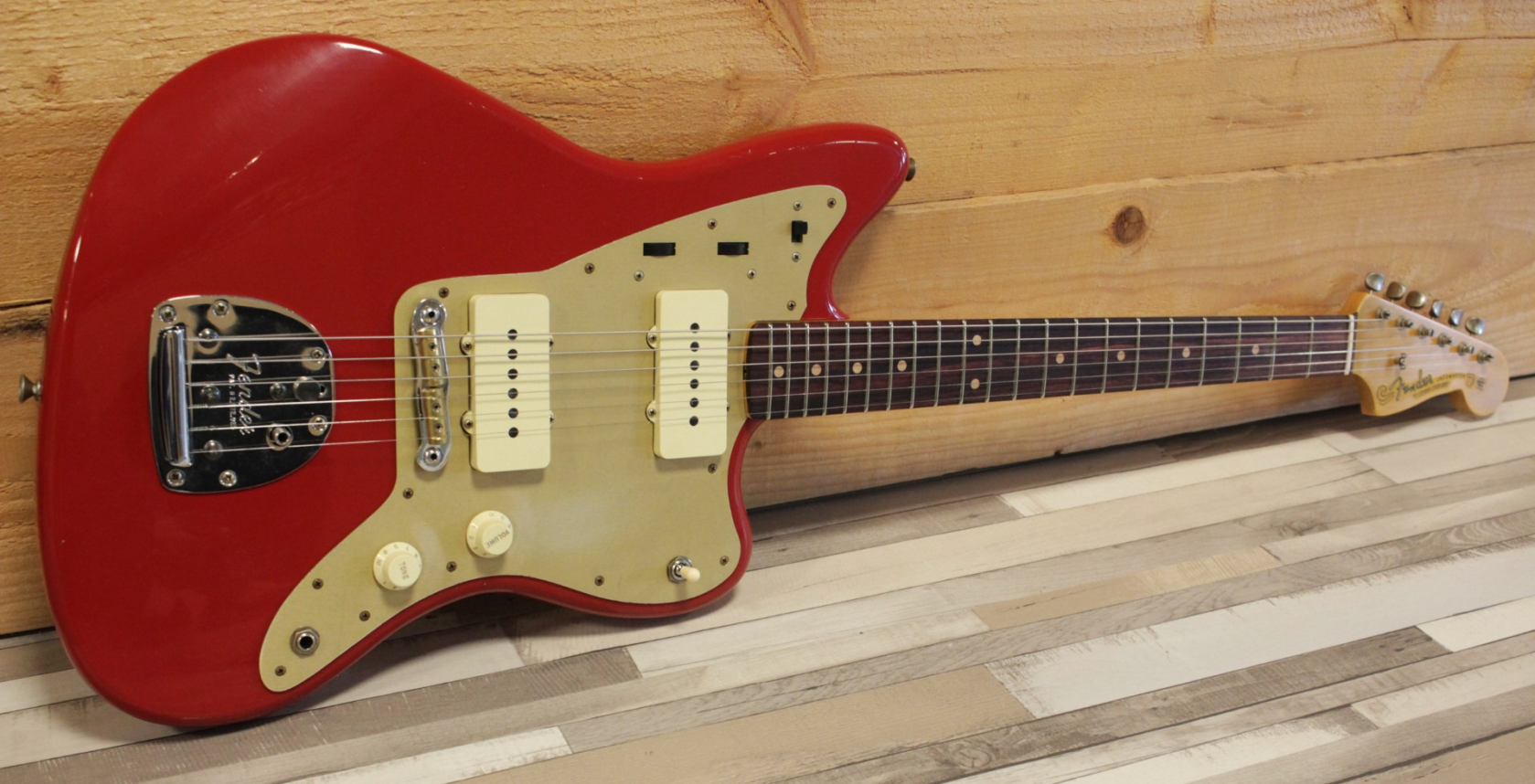 Fender Custom Shop Time Machine 1959 250K Jazzmaster Journeyman Relic, Aged Dakota Red afbeelding