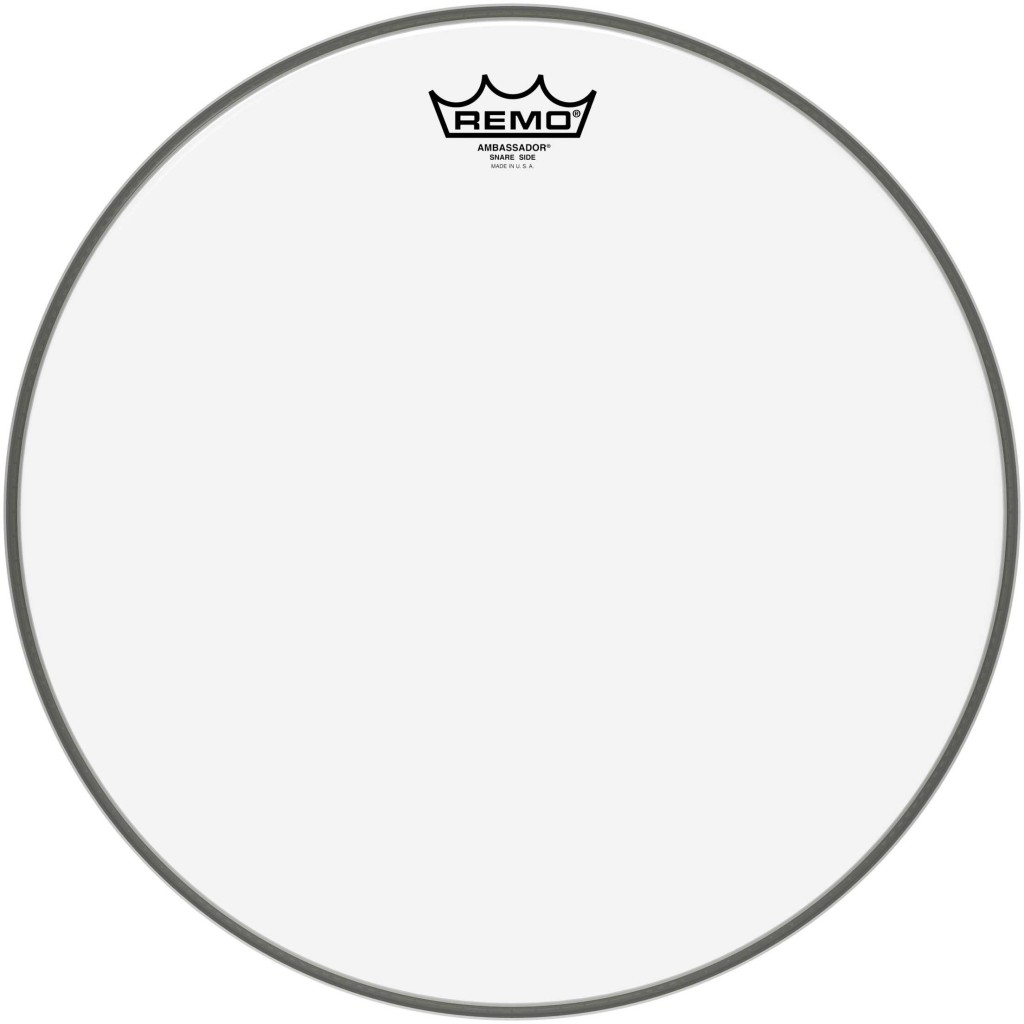Remo 15" Ambassador Hazy, Snare Side, SA-0115-00