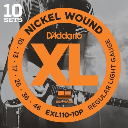 D'Addario EXL110 10-PACK
