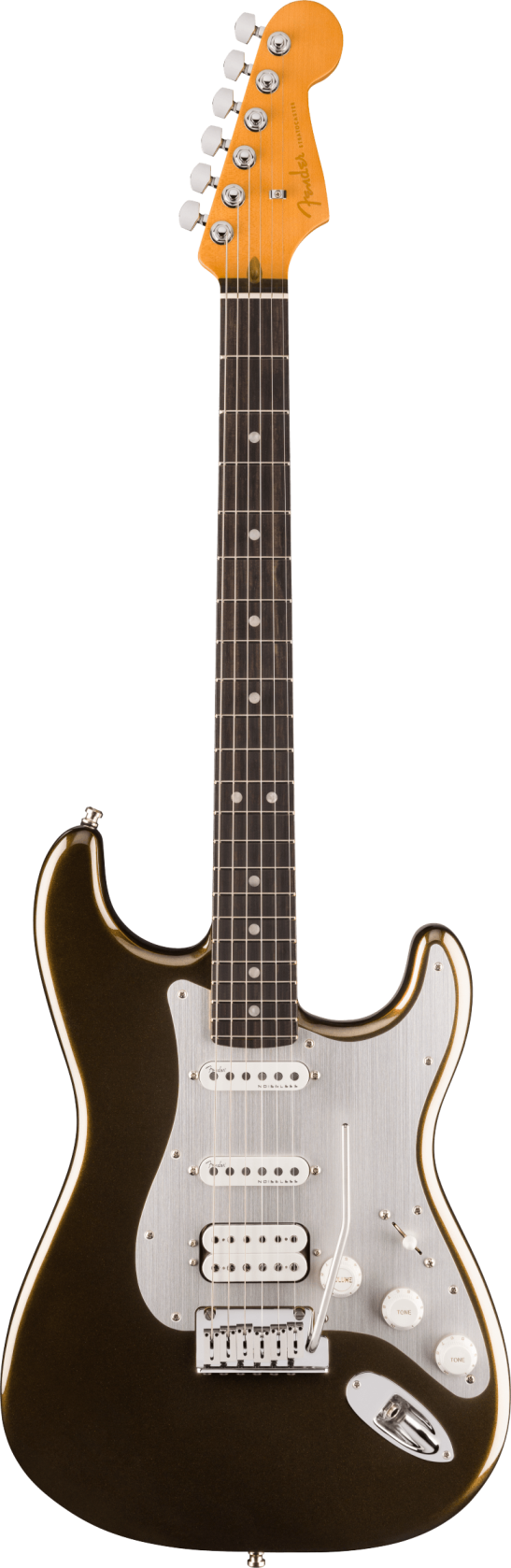 Fender American Ultra II Stratocaster HSS, Texas Tea EB