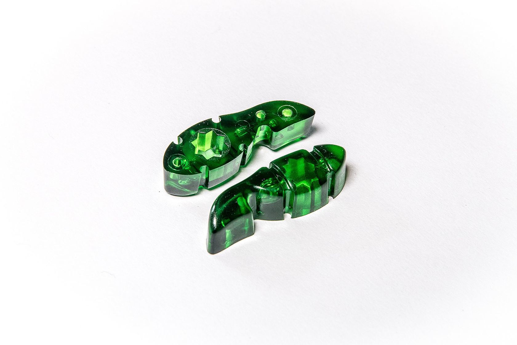 Tuner Fish Lug Locks Green 8-pack afbeelding