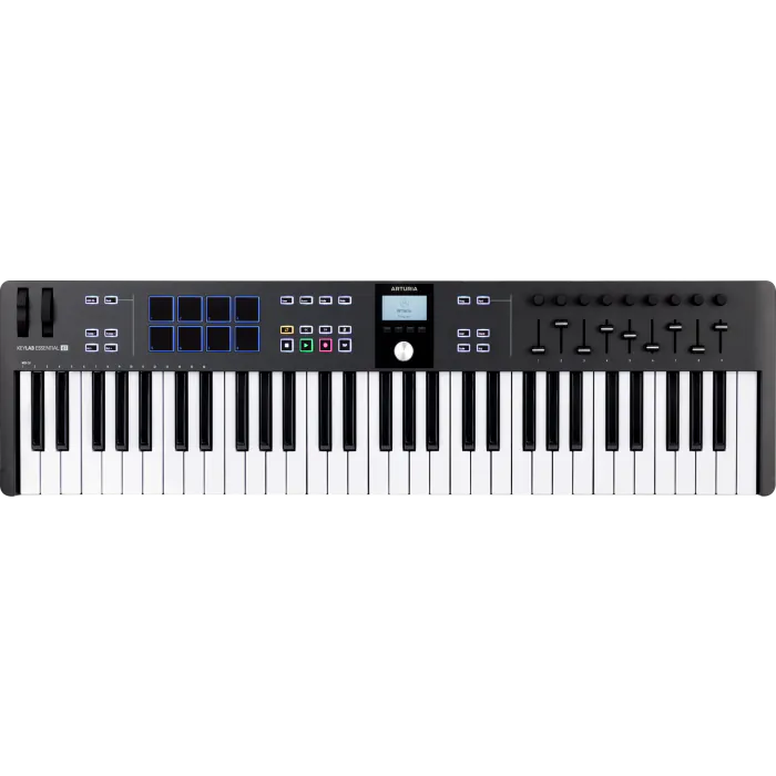 Arturia KeyLab Essential 61 mk3 Black - Klundert Music