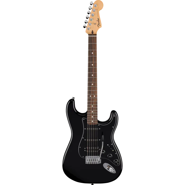 Fender Standard Stratocaster HSS, Black IL - Klundert Music