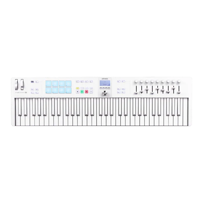 Arturia KeyLab Essential 61 mk3 Alpine White - Klundert Music