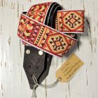 Holy Cow Straps Red Brown Diamond