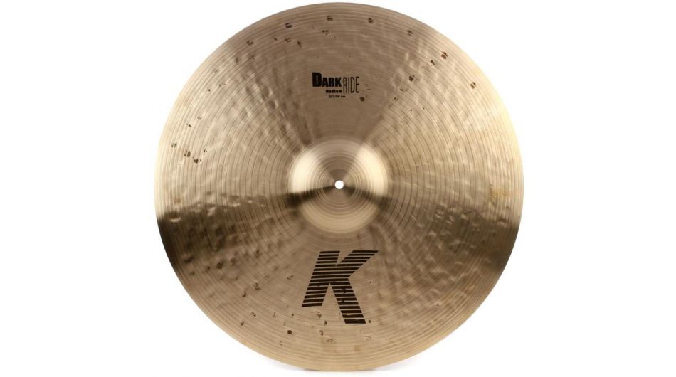 Zildjian 22" K Dark Medium Ride, traditional 