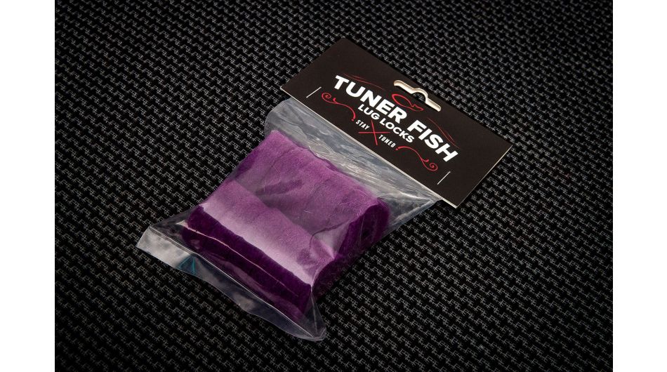 Tuner Fish Cymbal Felts Purple 10-pack