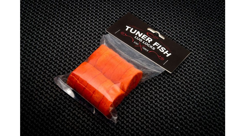 Tuner Fish Cymbal Felts Orange 10-pack