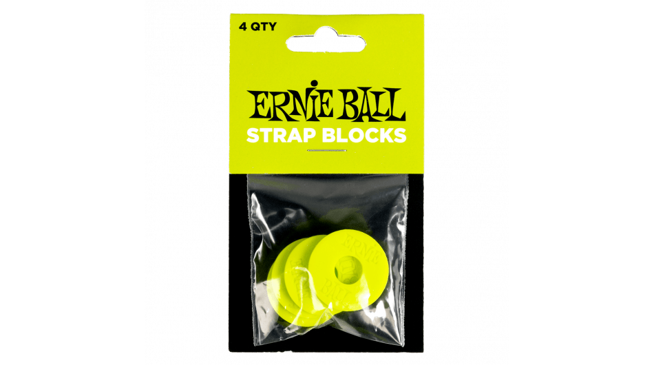Ernie Ball Strap blocks green 5622