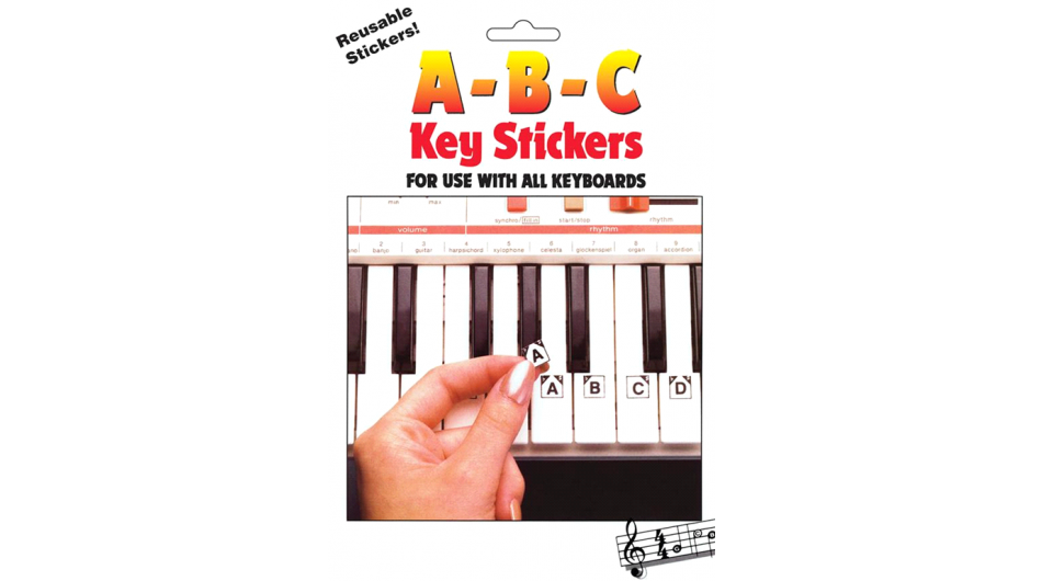 Boek ABC Keyboard Stickers
