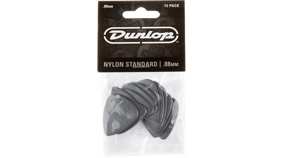 Dunlop Nylon Standard .88 Plectrum 12-Pack 