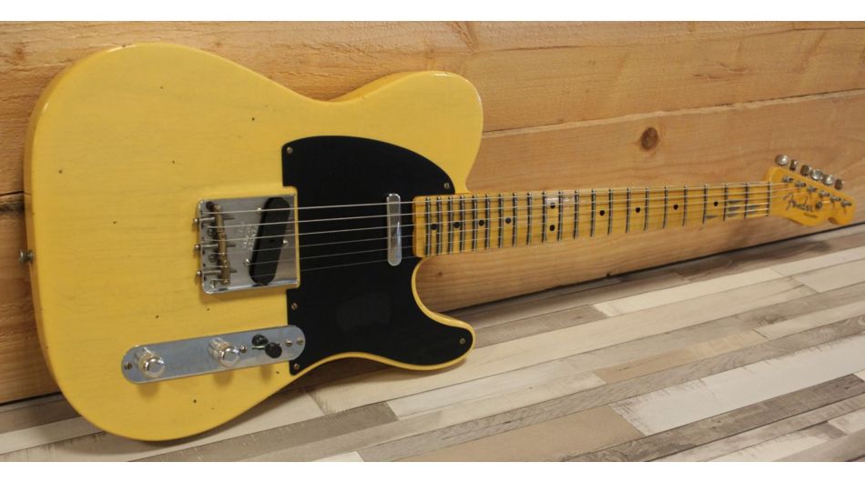 Fender Custom Shop Time Machine 1952 Tele Journeyman Relic, Aged Nocaster Blonde