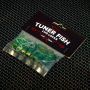 Tuner Fish Lug Locks Green 8-pack