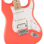 Squier Sonic Stratocaster HSS, Tahitian Coral MN