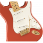 Fender LTD Player Stratocaster, Fiesta Red MN Gold Hardware