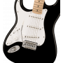 Squier Sonic Stratocaster, Linkshandig, Black MN