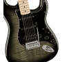 Squier Affinity Stratocaster FMT HSS, Black Burst MN