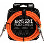 Ernie Ball 6416 Flex Cable 3 meter instrumentkabel oranje