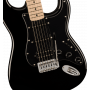 Squier Sonic Stratocaster HSS, Black MN