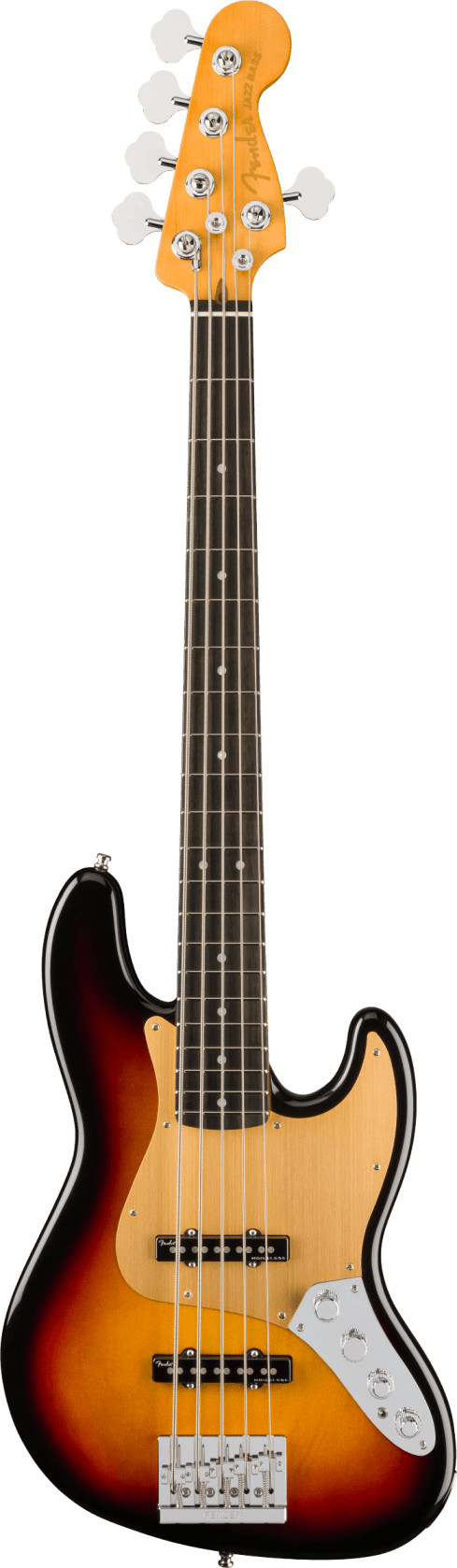 Fender American Ultra II Jazz Bass V, Ultraburst EB - Klundert Music