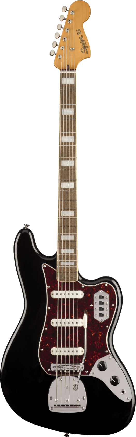 Squier Classic Vibe Bass VI, Black IL - Klundert Music