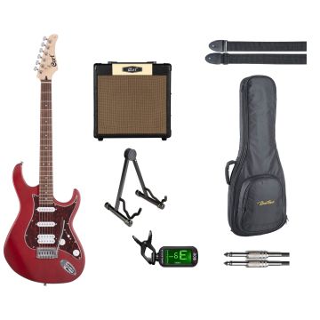 Cort Startersset Elektrische Gitaar (Cherry) ALL-ROUND