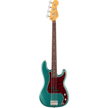 Fender American Professional Classic Precision Bass, Faded Sherwood Green Metallic RW