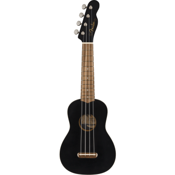 Fender Venice Soprano Ukulele Black
