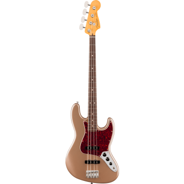 Fender American Professional Classic Jazz Bass, Faded Firemist Gold RW