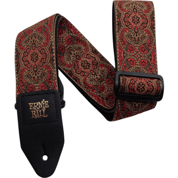 Ernie Ball Jacquard Crimson Paisley 4162