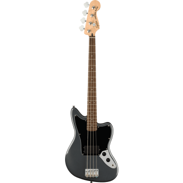 Squier Affinity Jaguar Bass, Charcoal Frost IL