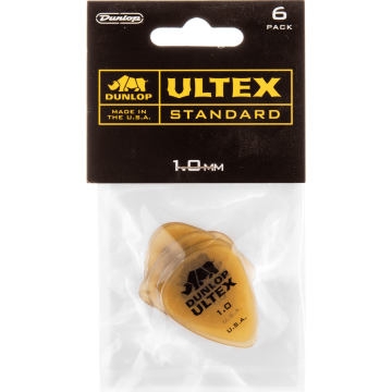 Dunlop 421P100 Ultex Standard Plectrum 1.00mm 6-Pack