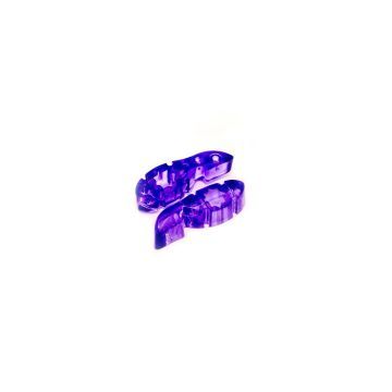 Tuner Fish Lug Locks Purple 8-pack