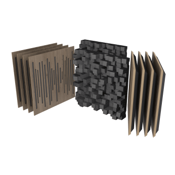 Vicoustic VicStudio Box - Brown Oak