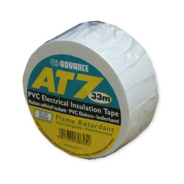 Advance AT7 Soft PVC Tape, wit, 38 mm