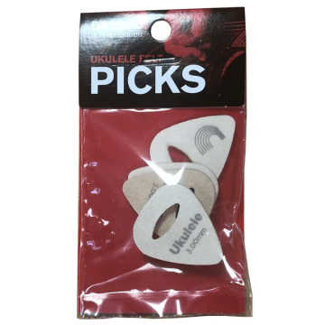D'Addario Ukulele Felt Picks - 4 pack