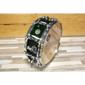 Tama PFM145-EFM Limited Edition Starphonic 14x5" snaredrum, Emerald Figured Maple
