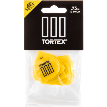 Dunlop 462P73 Tortex III Plectrum 0.73mm 12-Pack